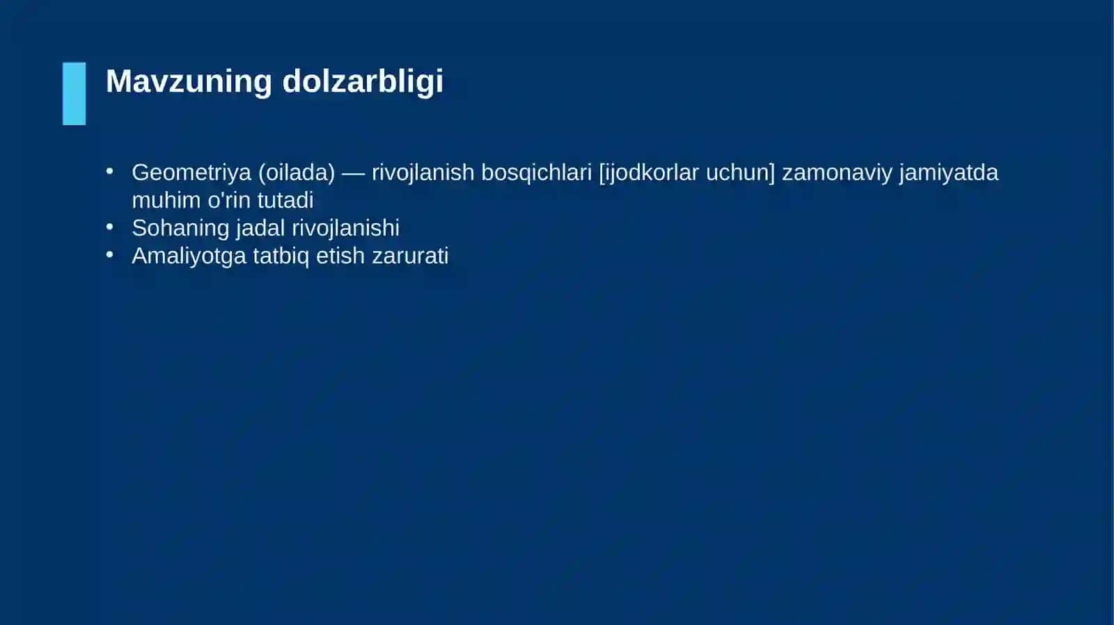 Geometriya (oilada) — rivojlanish bosqichlari [ijodkorlar uchun] 4