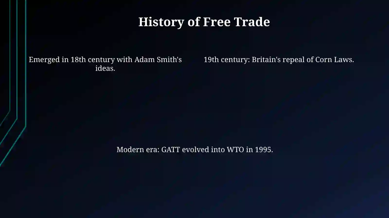Free Trade: Definition, Benefits, Drawbacks 4