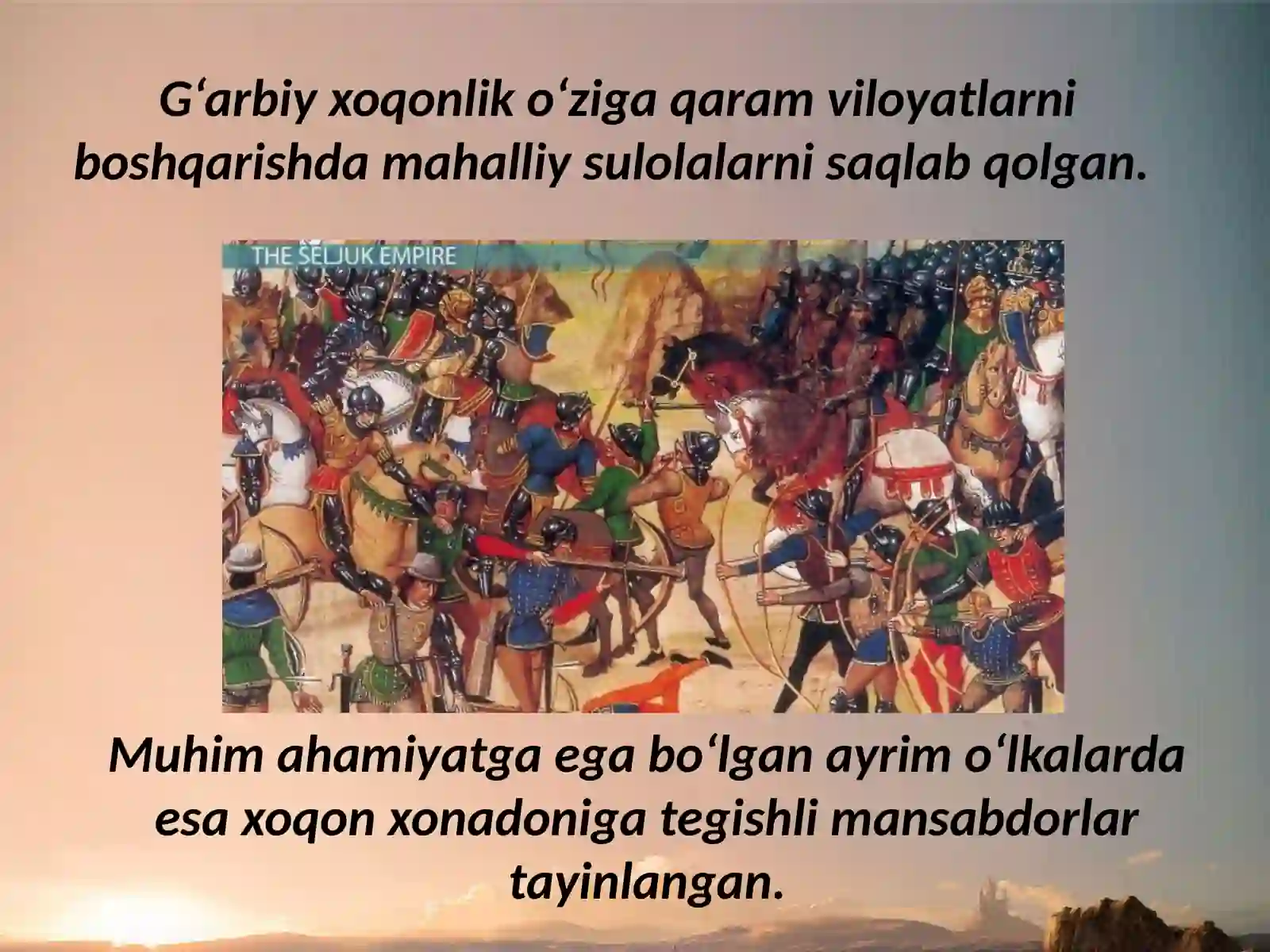 G‘arbiy Turk xoqonligi 4