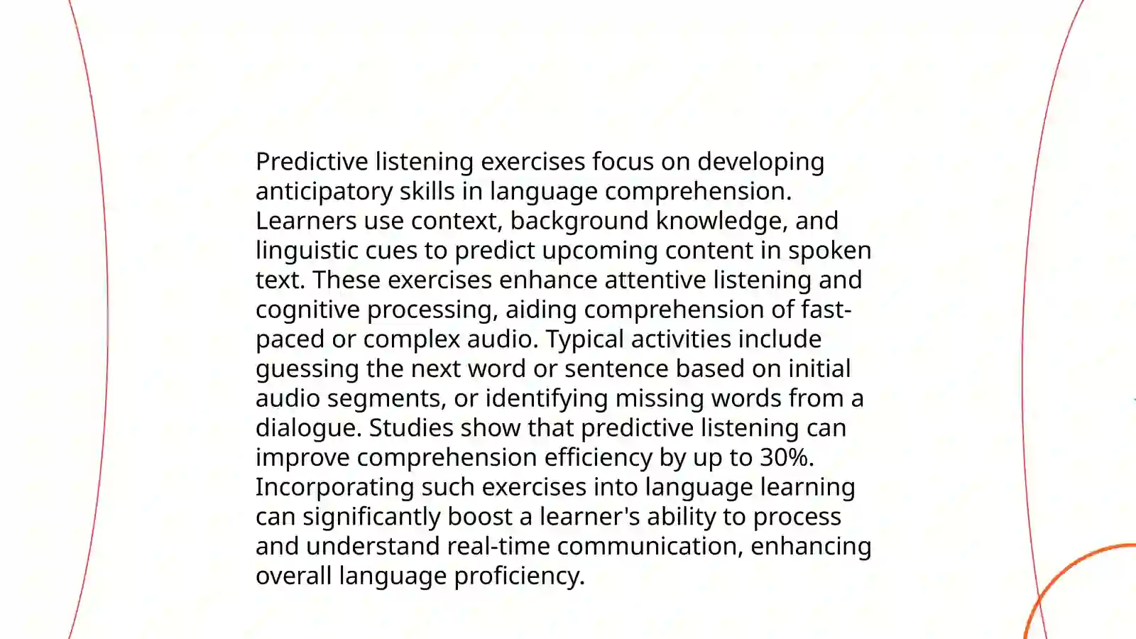 Techniques to develop receptive skills 4