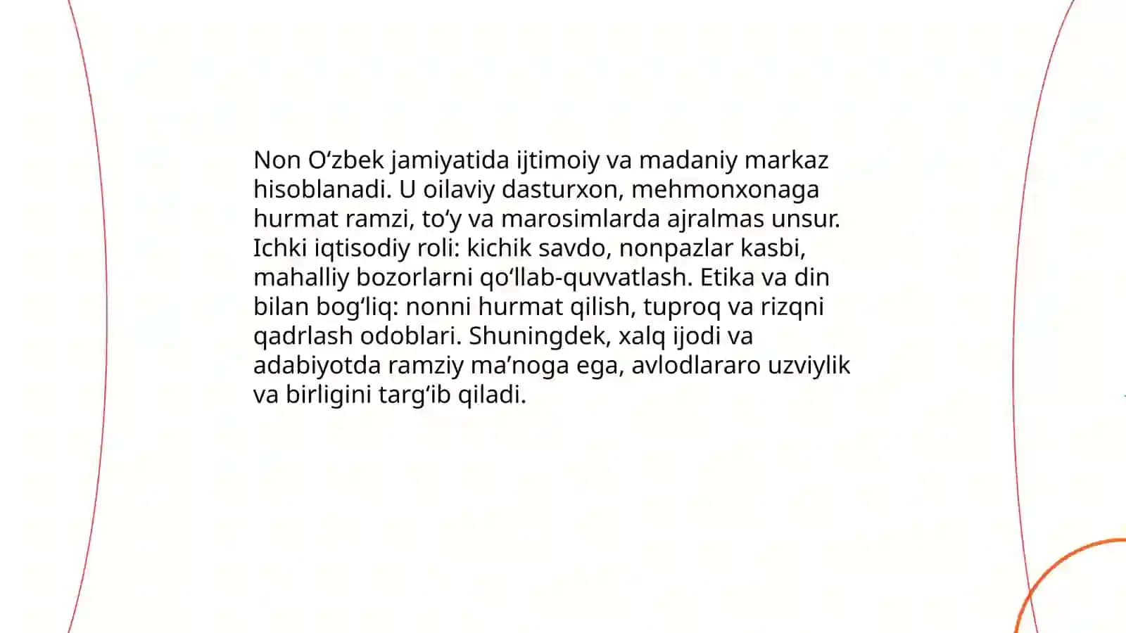 Non rizq roʻzimiz 4