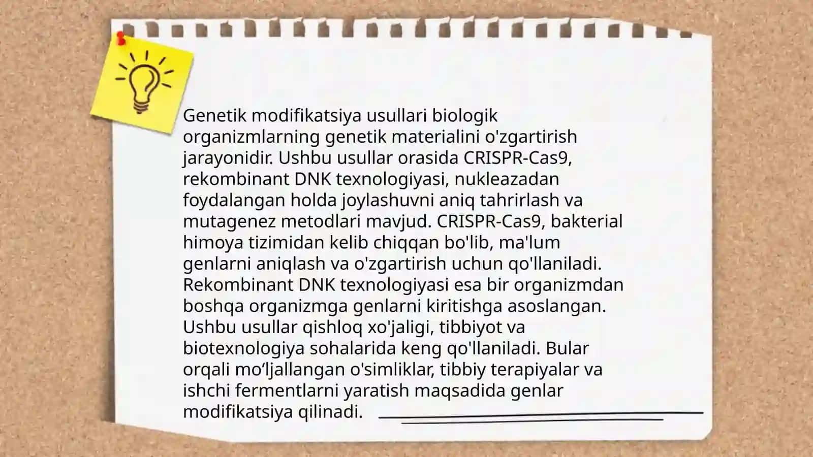 Hujayra Muhandisligining mohiyati va vazifalari 4