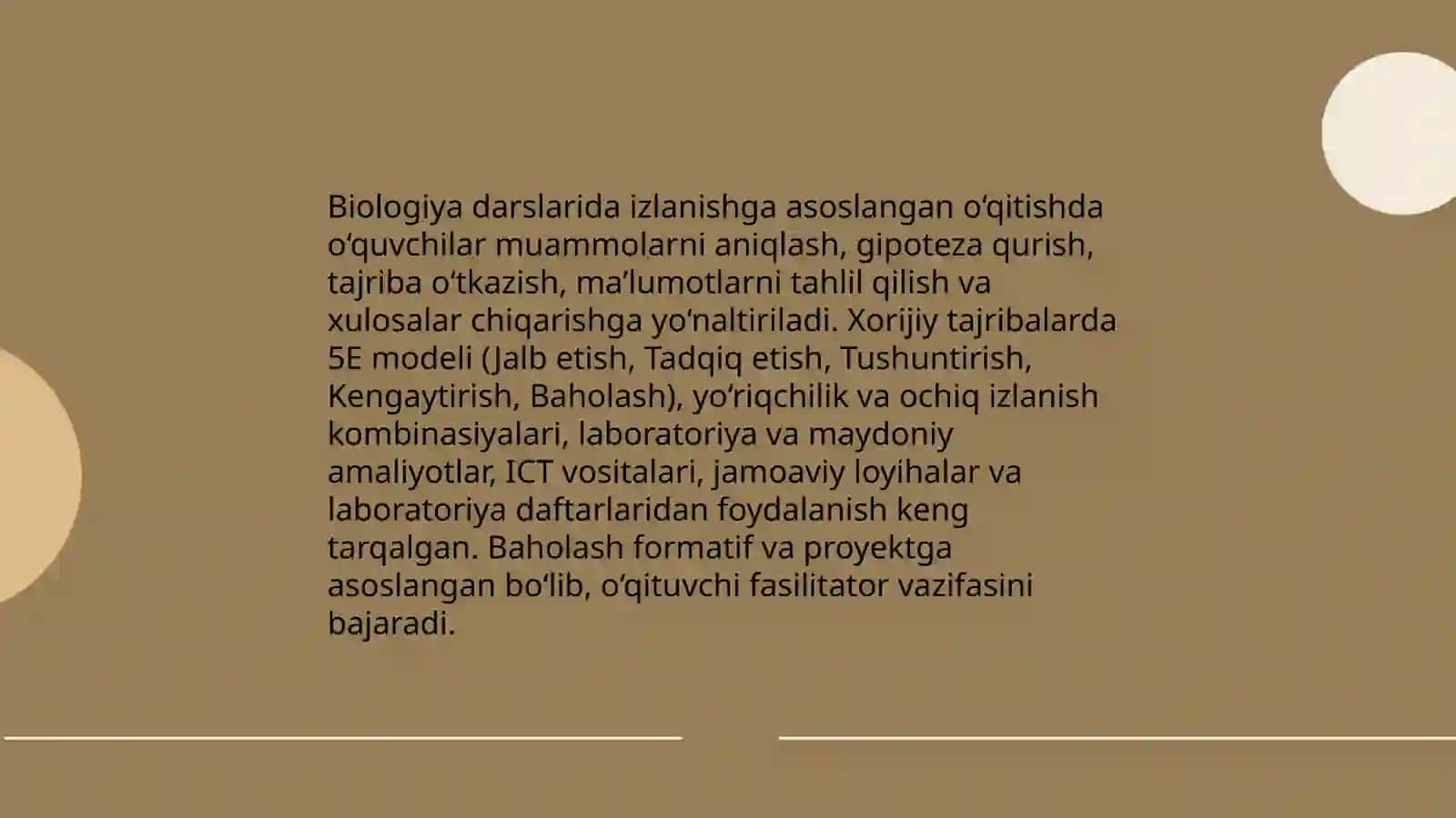 Ilg‘or xorijiy makablarda biologiya fanini òqitish 4