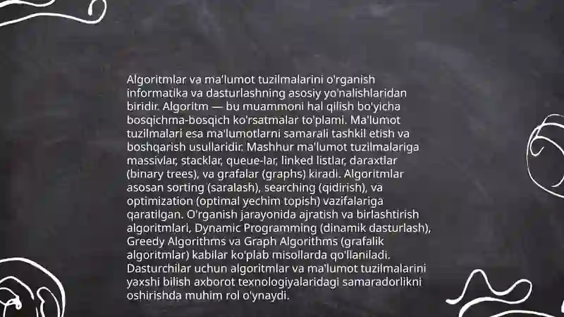 Dasturlash asoslari 4