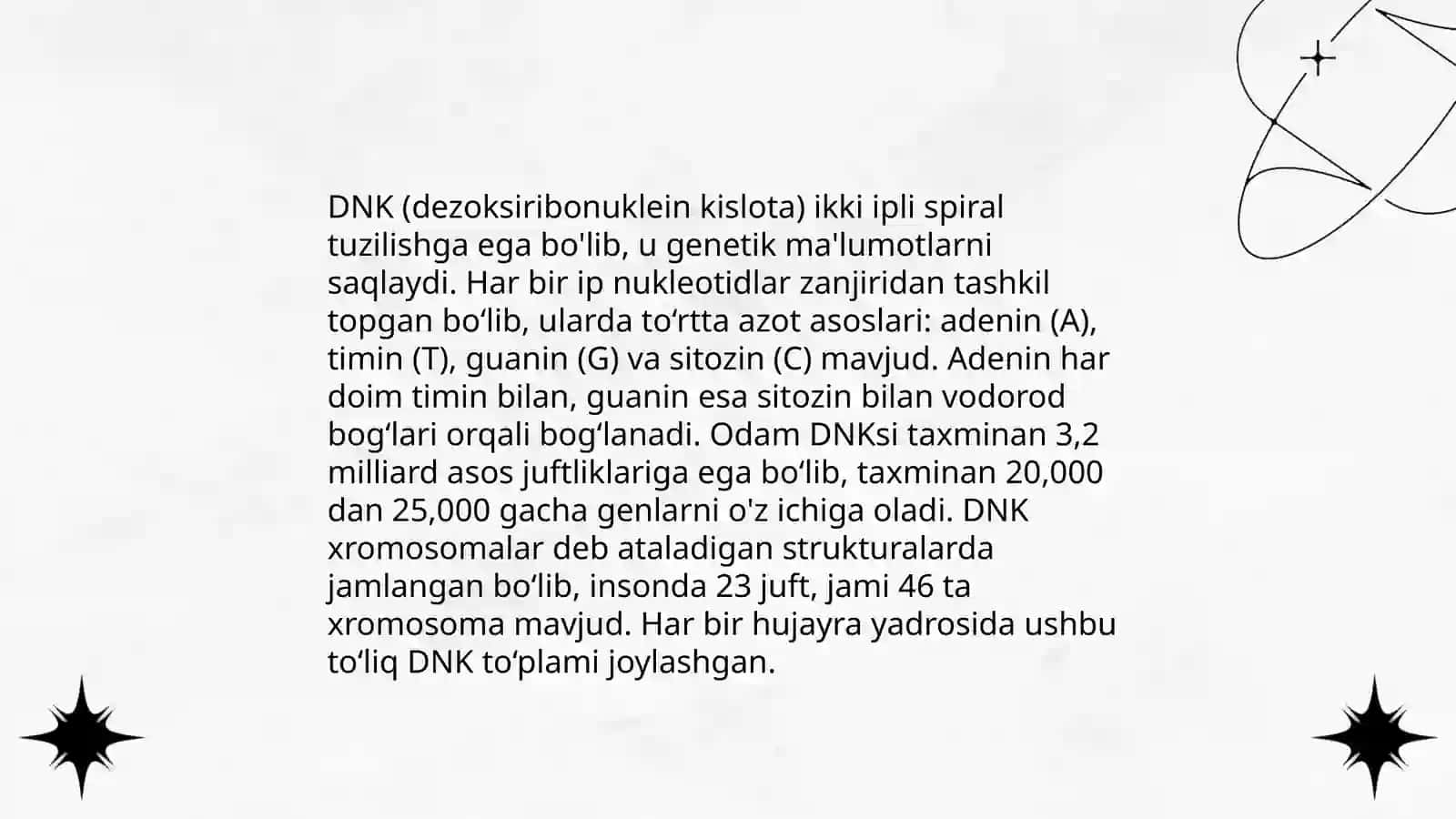 Genomika faindan Restriksiya oʻtkazish 4