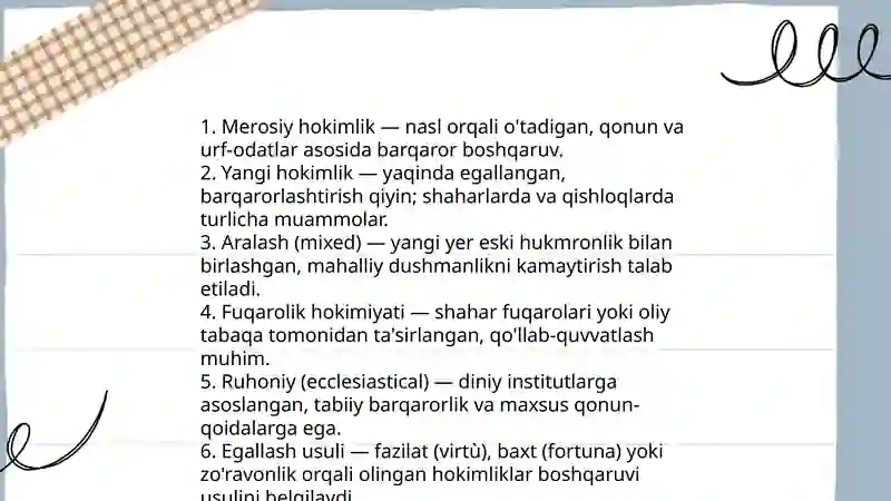 Makiavellining "xukmdor" asari 4