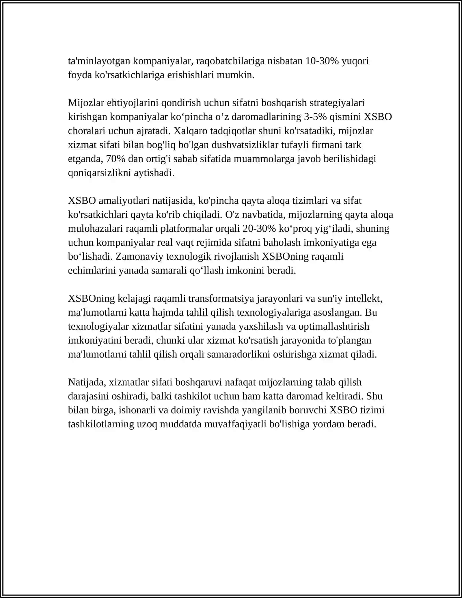 SERVISE MANAGEMENT 2