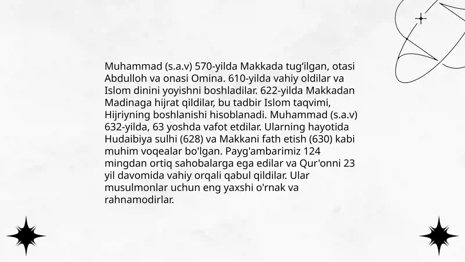 Muxtasar Islom tarixi 4