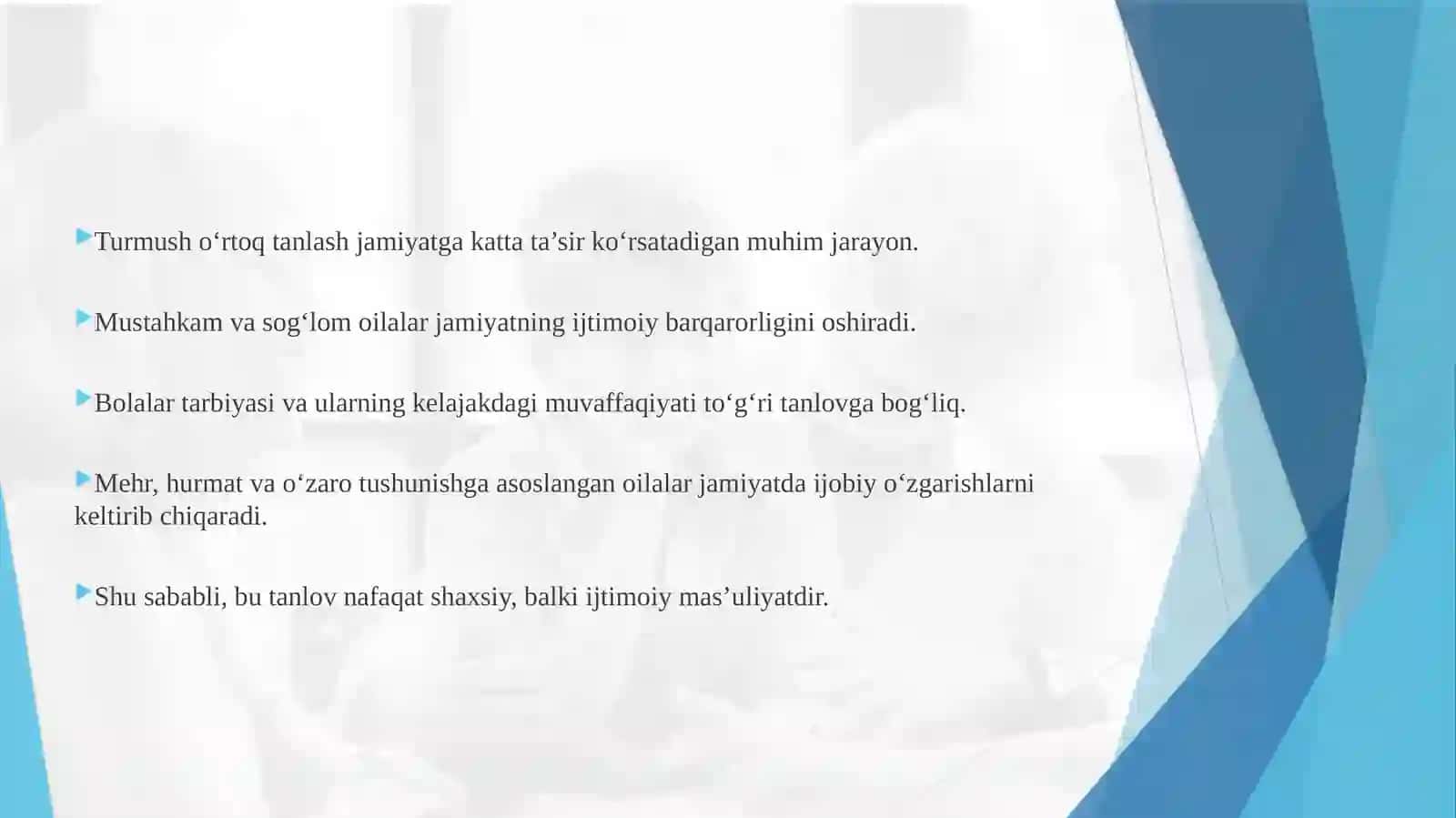 Turmush O’rtoq tanlash nazariyalari haqida umumiy tushuncha 4