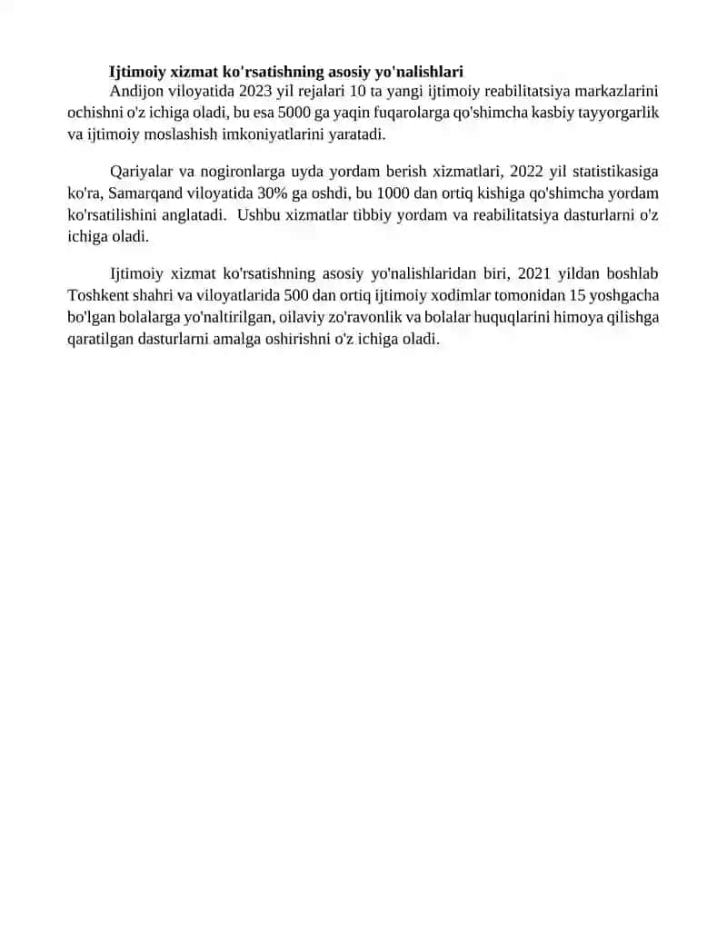 Oʻzbekistonda ijtimoiy ish instutsionallashuvi 4