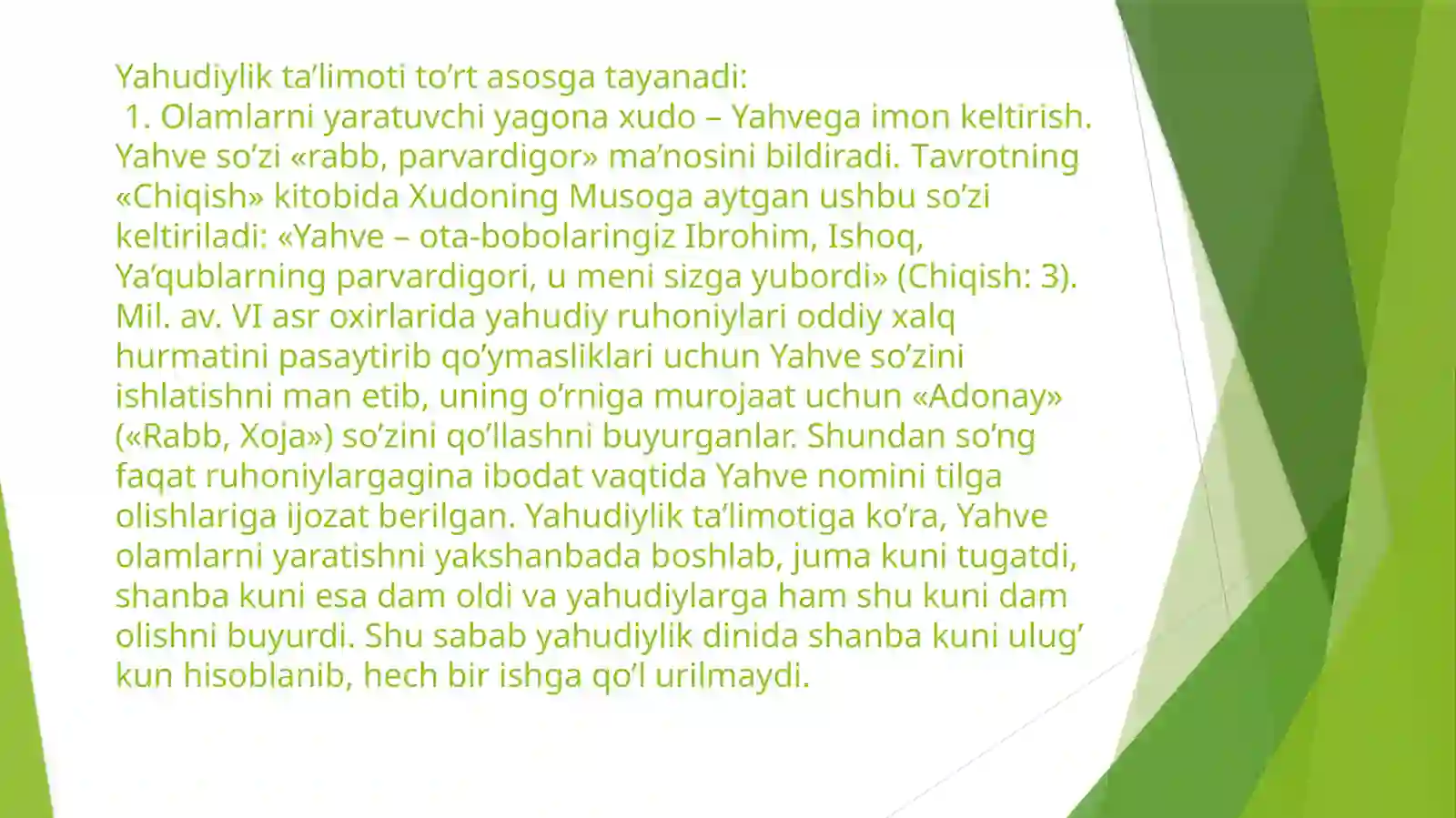 Milliy  dinlar 4