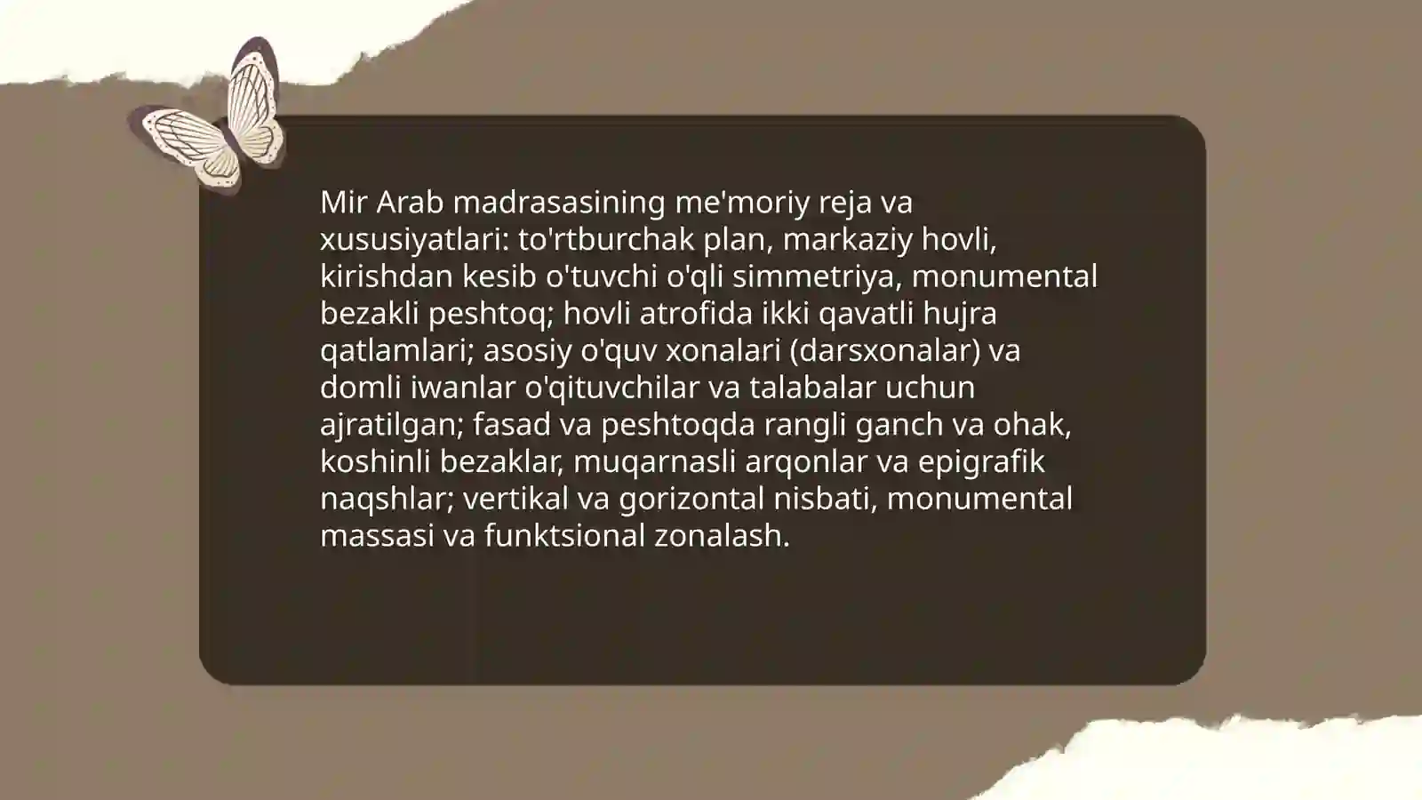 Mir Arab madrasasi 4