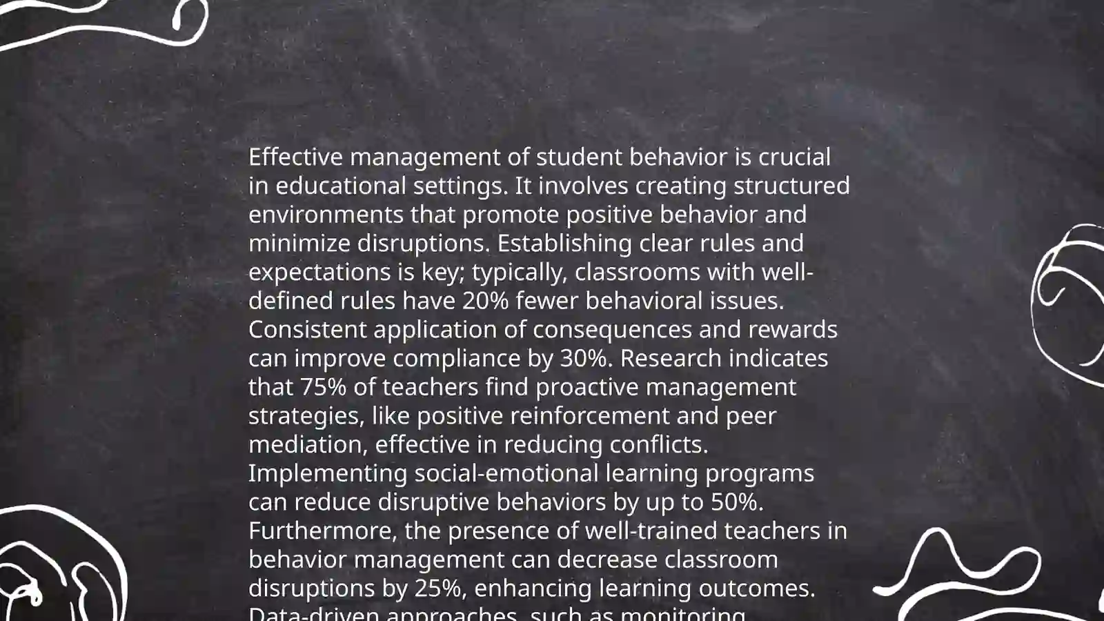 The Classroom management 4