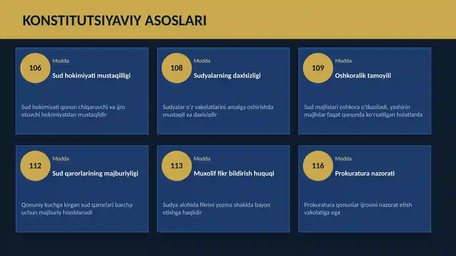 Sud hokimiyati mavzusida 4