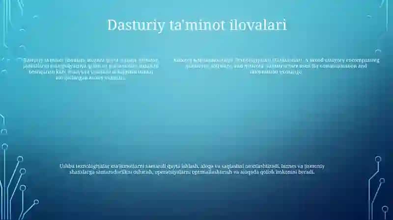 Axborot Kommunikatsiya Texnologiyalari Mahsulotlari 4