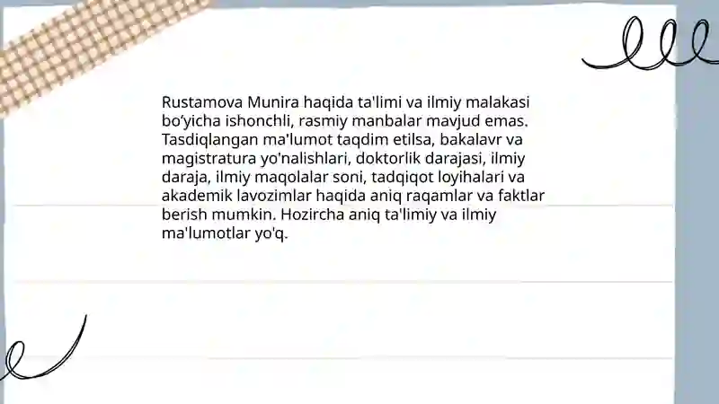 Rustamova Munira 4