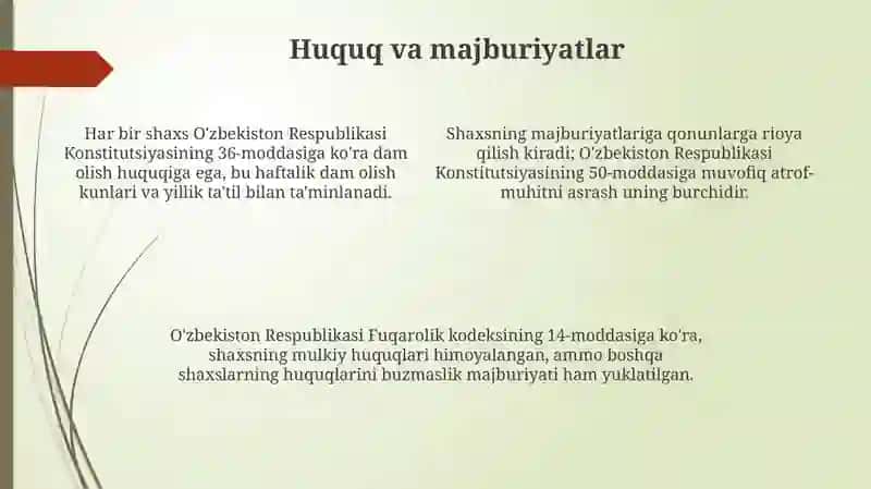 Shaxsning mohiyati va huquqlari 4