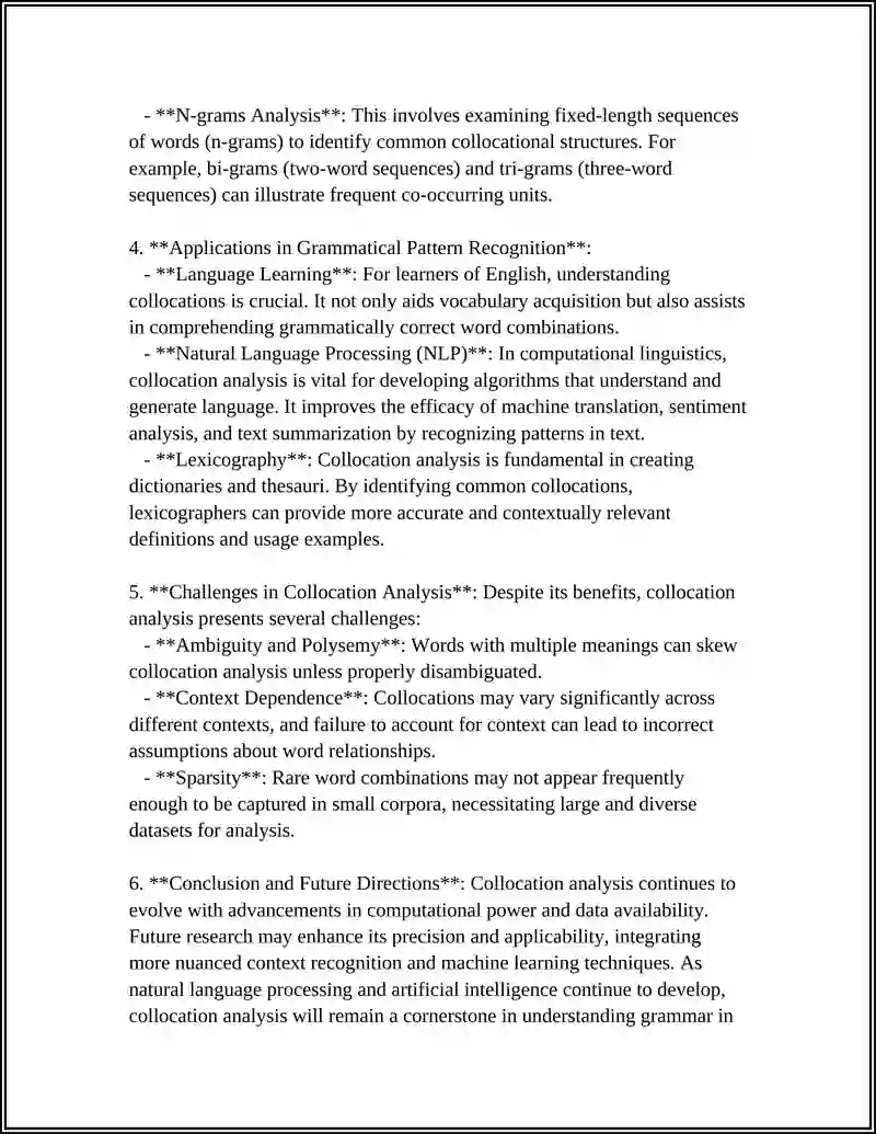 Techniques for Understanding Grammar in Context 4
