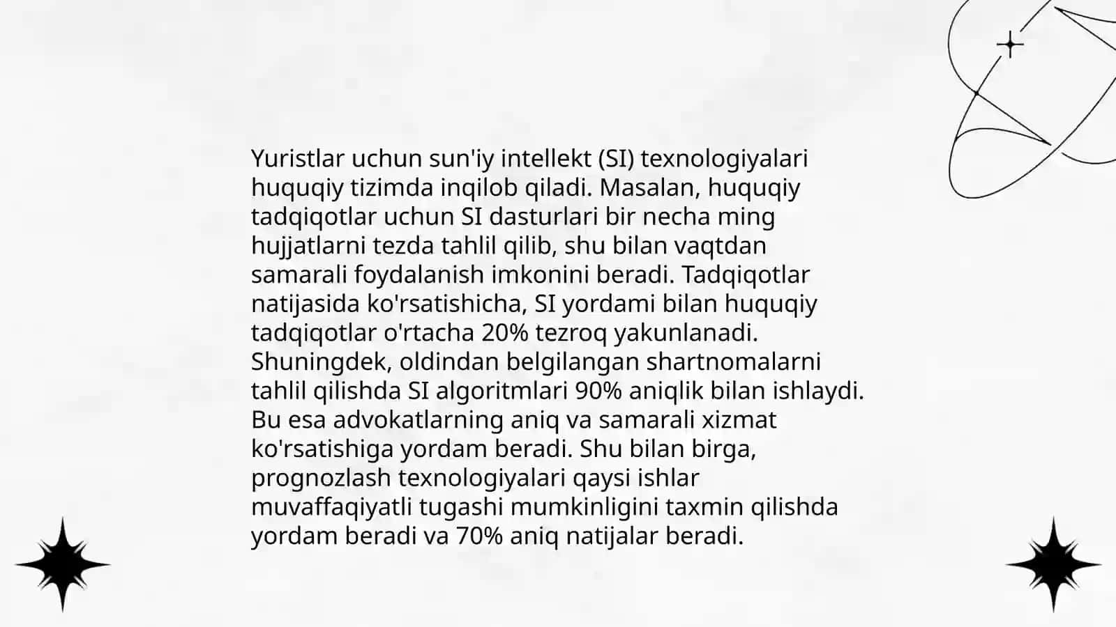 Yurist kareyerasini rivojlantirishda smarter texnologiyasini qo’llash 4