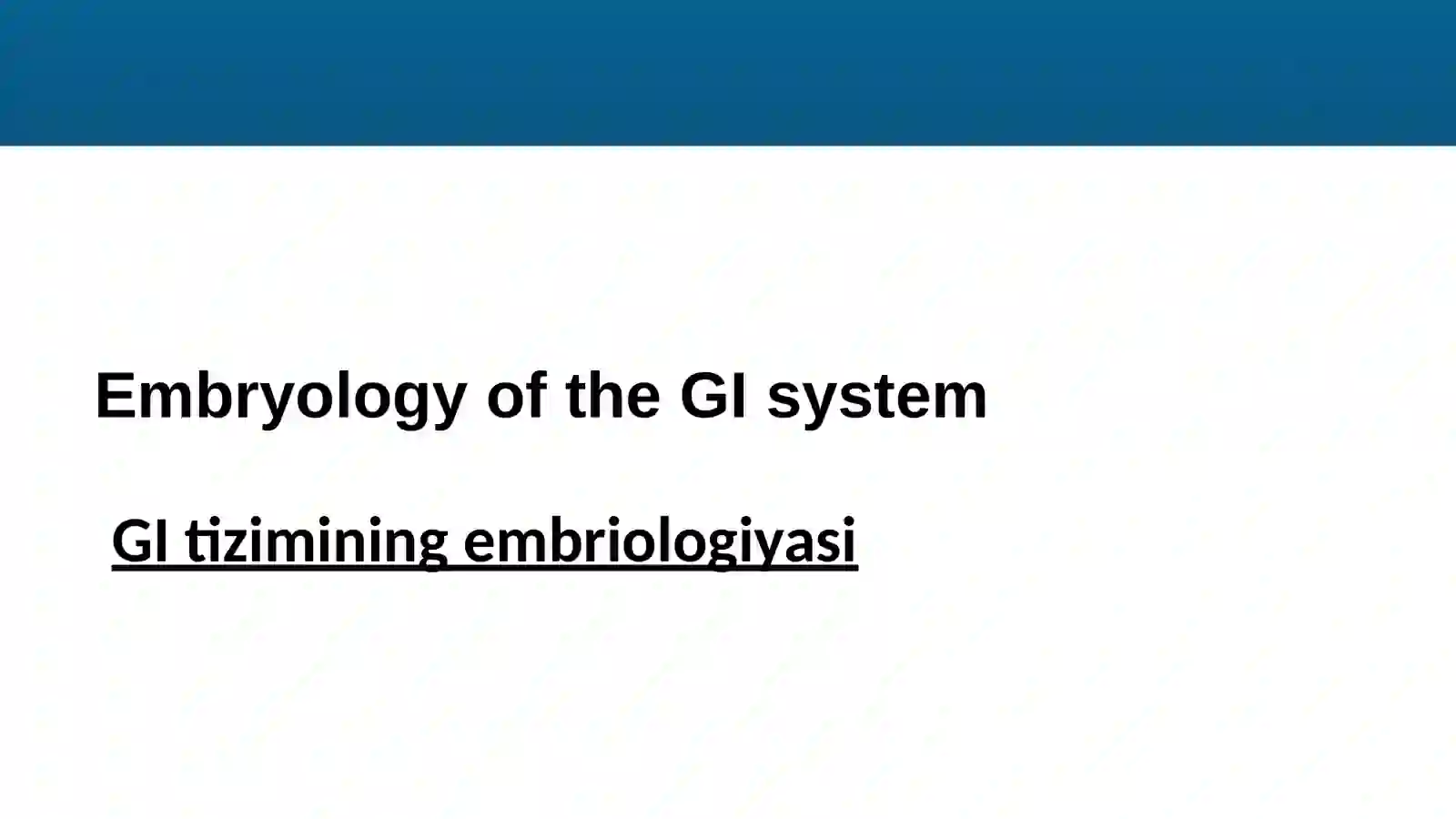 Gastrointestinal System 4