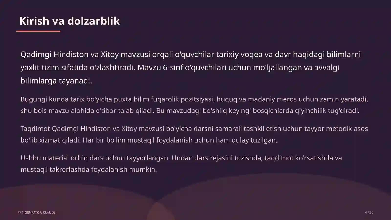Qadimgi Hindiston va Xitoy (6-sinf) 4