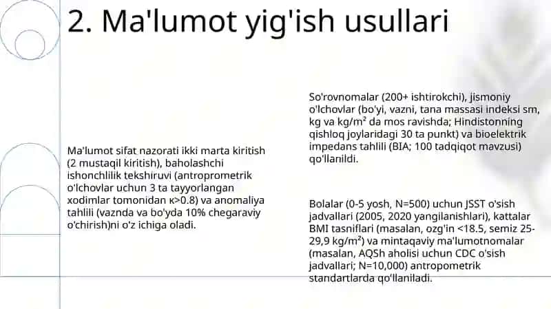 Antropometrik standartlar 4