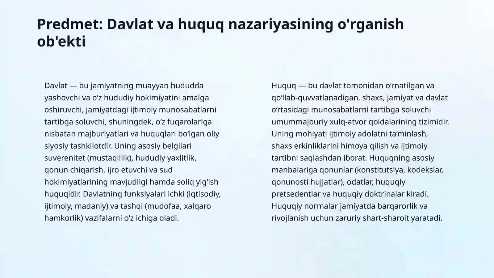 Davlat va huquq nazaryasining predmeti va metodi 4