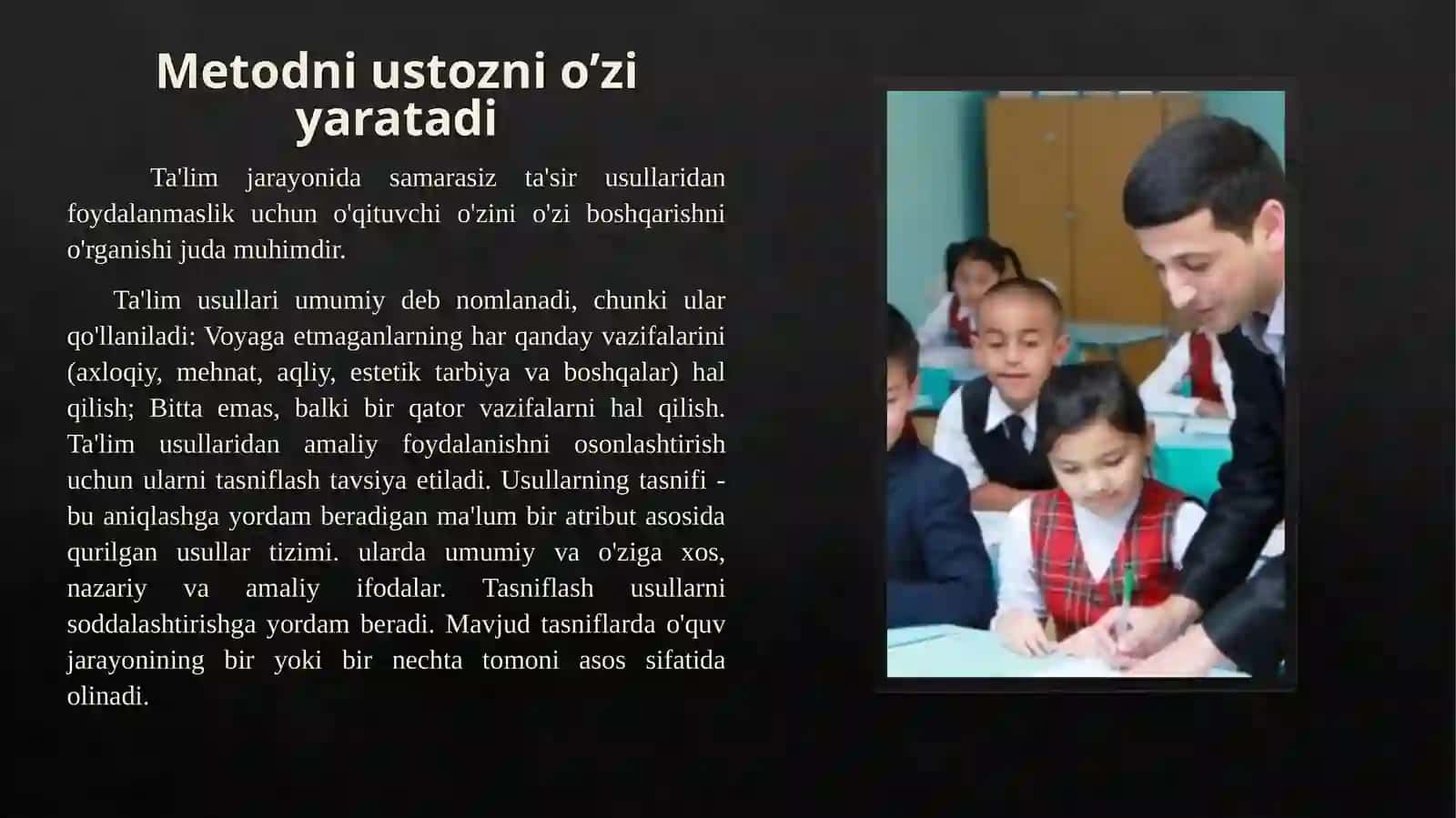 Ta’lim metodlari usullari va tushunchalari 4