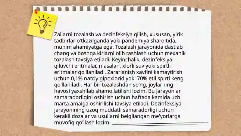 Jismoniy tarbiya mashg'ulotlarida sanitar gigenik sharoitlarga va bolalarni kiyimlariga qo'yiladigan talablar 4