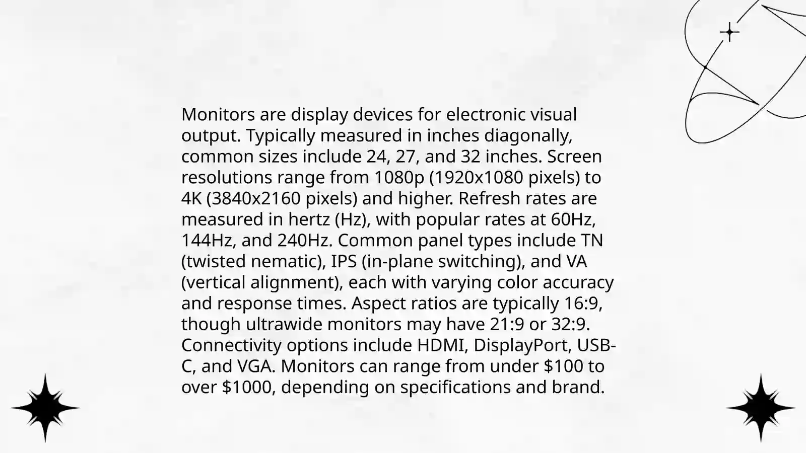 Output devices 4