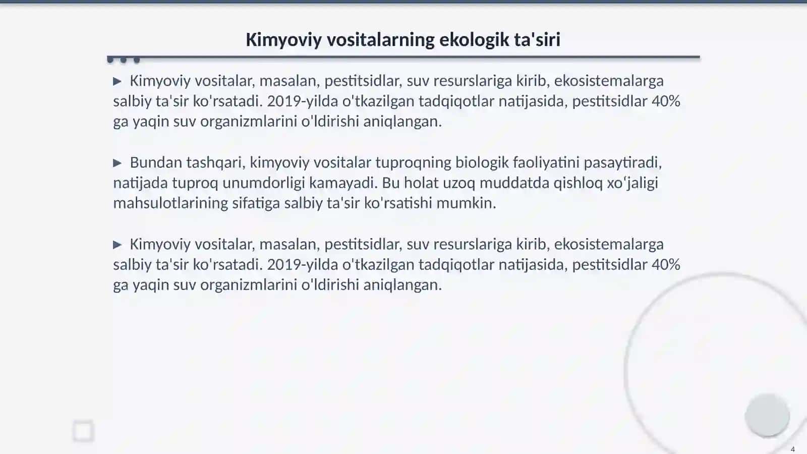 Qishloq xo‘jaligida kimyoviy vositalar tarixi 4