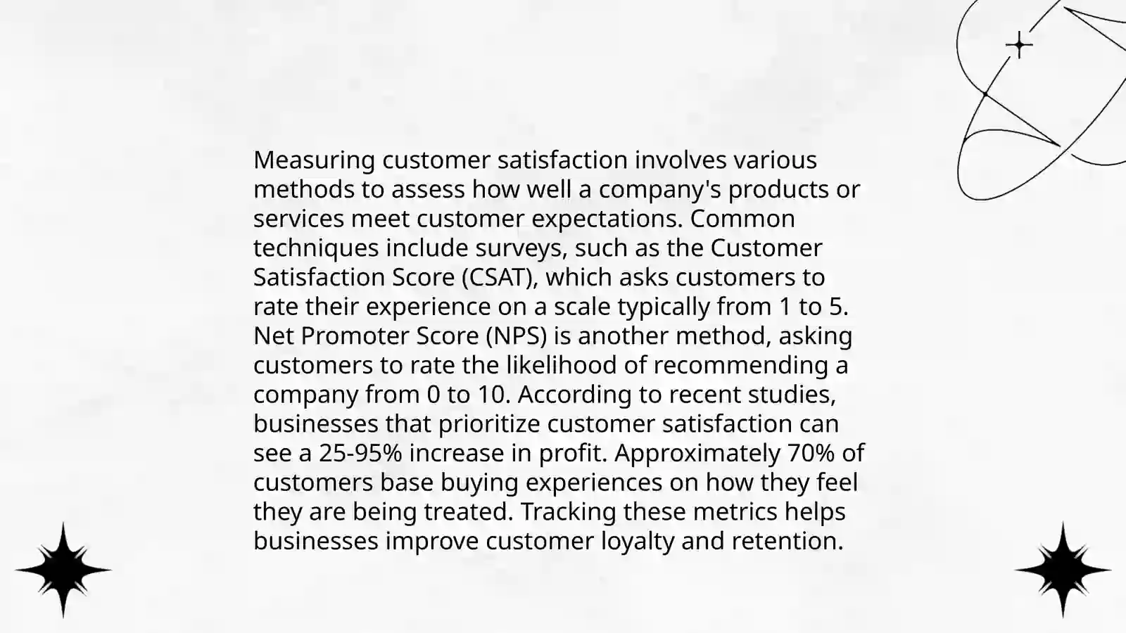 Understanding customer satisfaction 4