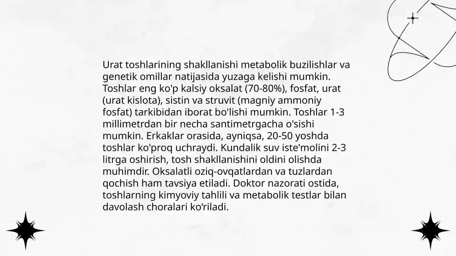 Siydik kislotasi tuzlari 4