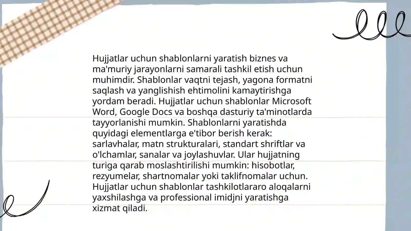 Boshlang'ich sinf o'qituvchilarini me'yoriy hujjatlarini tayyorlashda Word dasturidan foydalanish 4