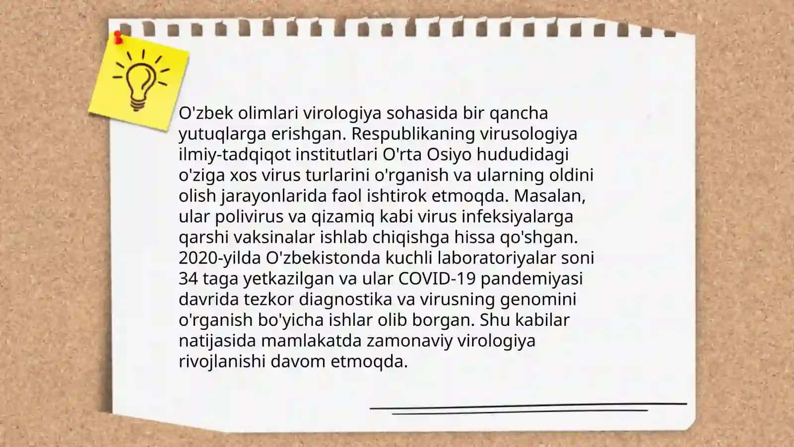 O'zbekistonda mikrobiologiya fanining taraqqiyoti 4