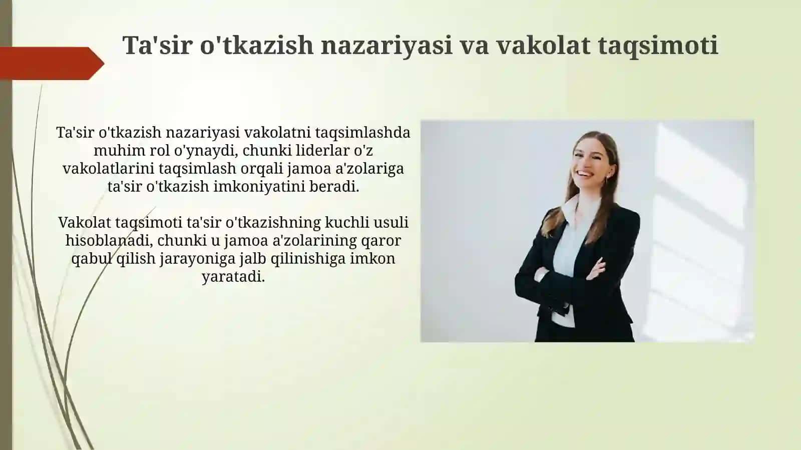 Rahbar va jamoa ishtirokidagi muzokalarda vakolatlar taqsimotining samaradorlikka ta’siri 4