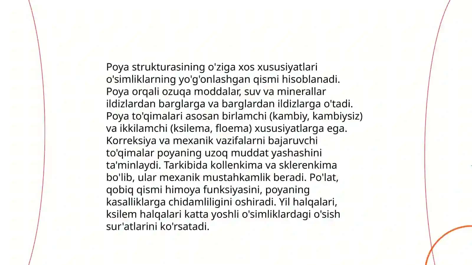 Ildiz, poya, barg metamorfozi 4