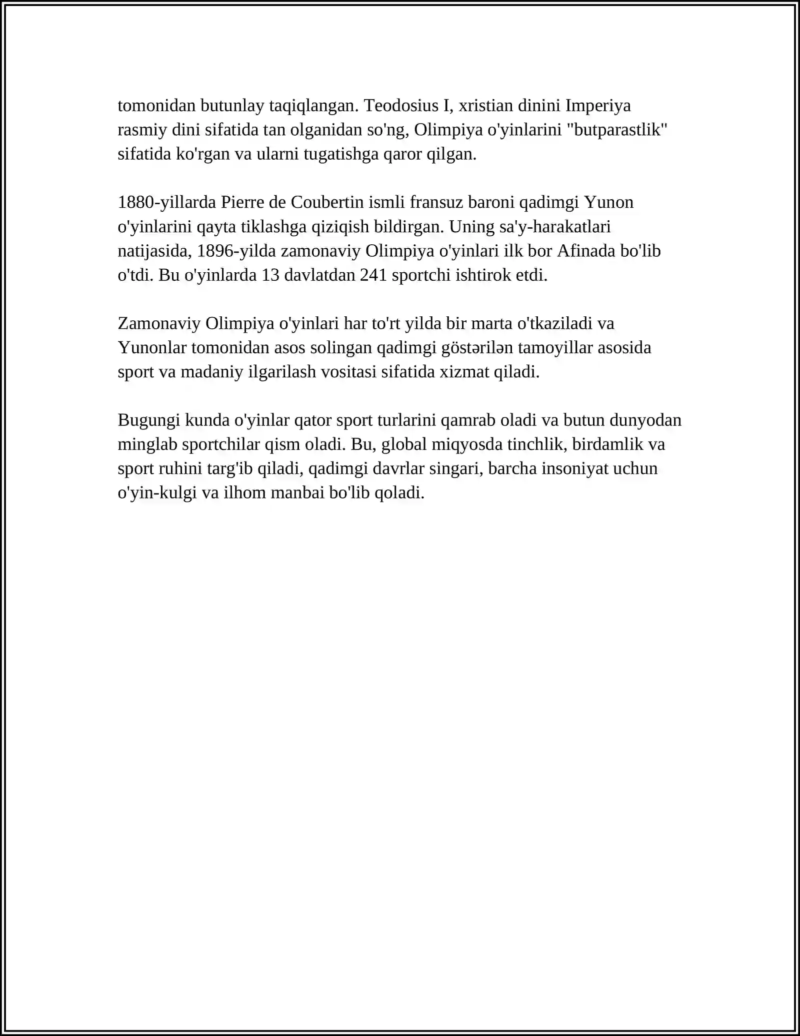 SPORT TARIXI 4