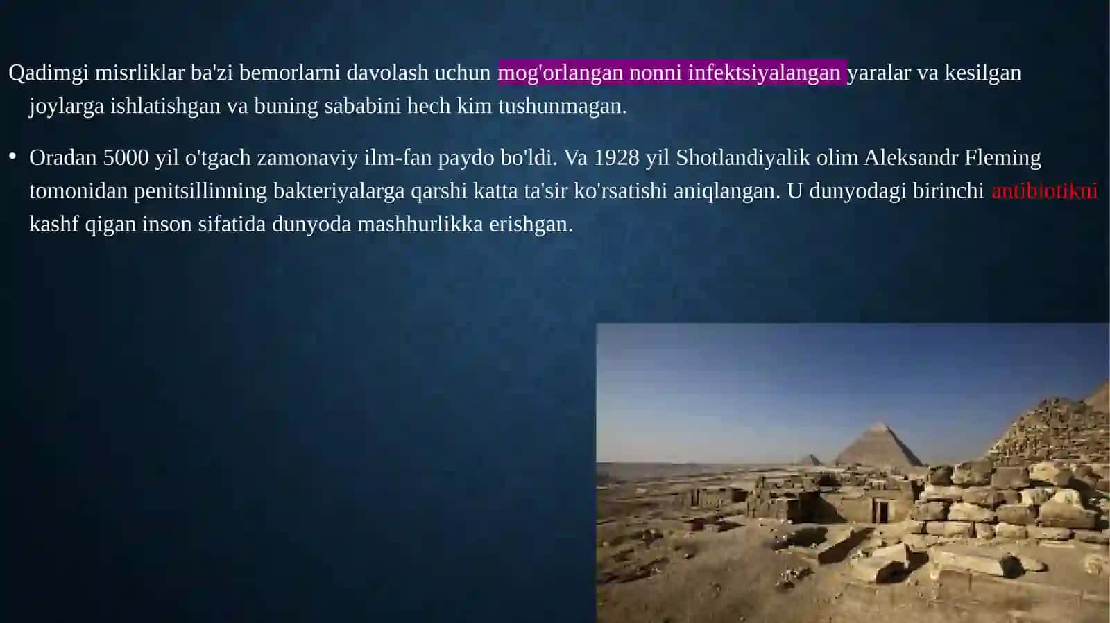 Qadimgi sivilizatsiyalar tibbiyotning umumiy xususiyatlari 4