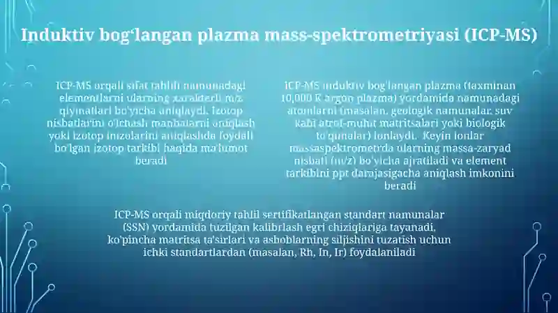Atom va molekulalarni aniqlash usullari 4
