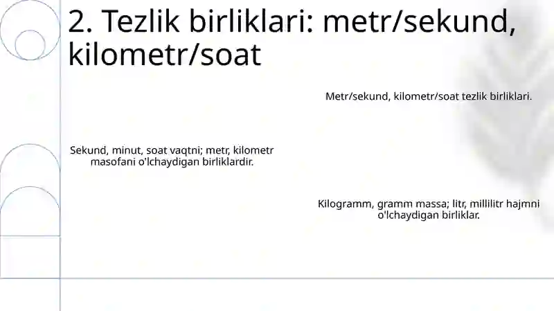 Tanani o'lchash usullari 4