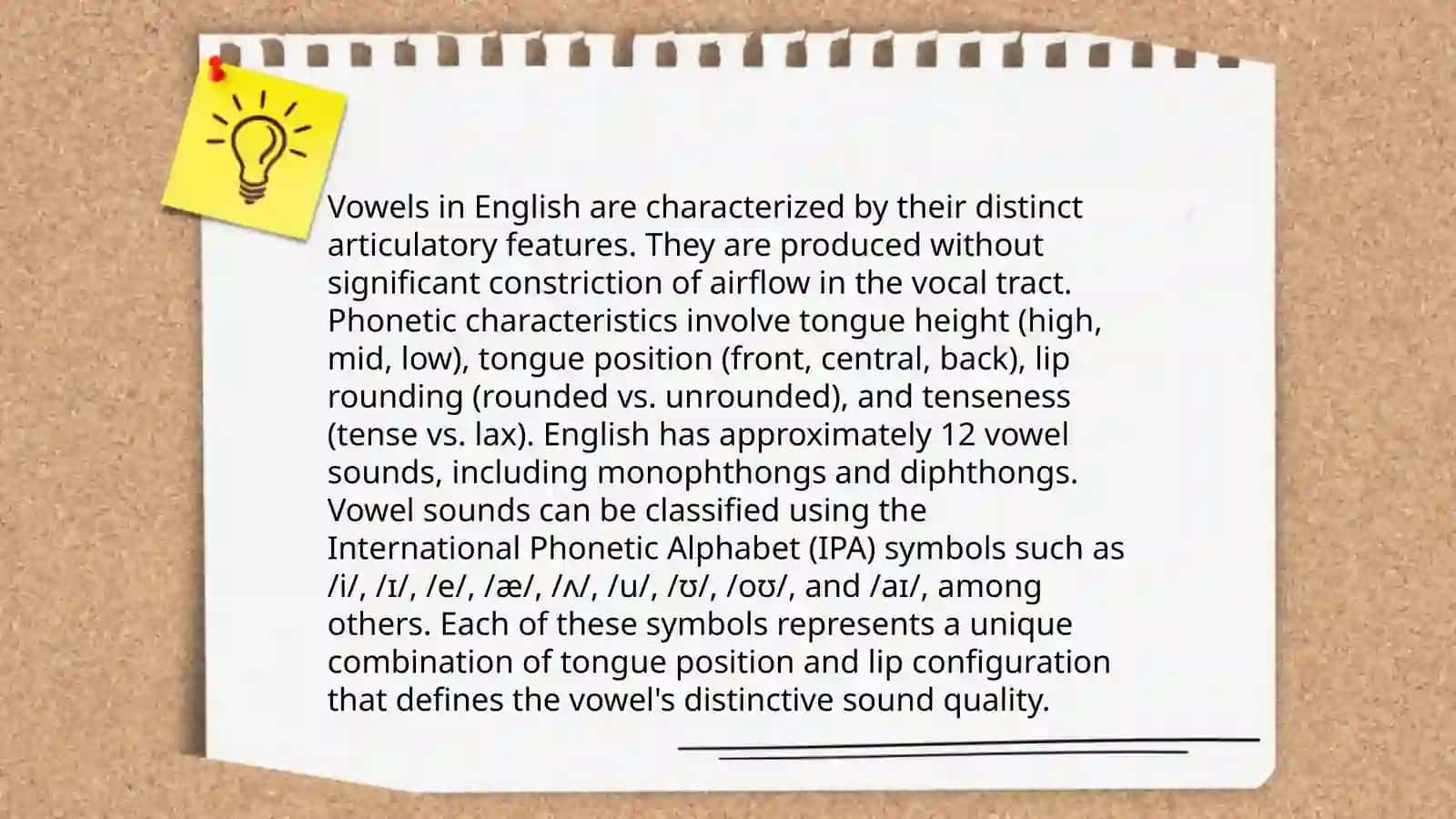 Vowel Consonant Distinction 4