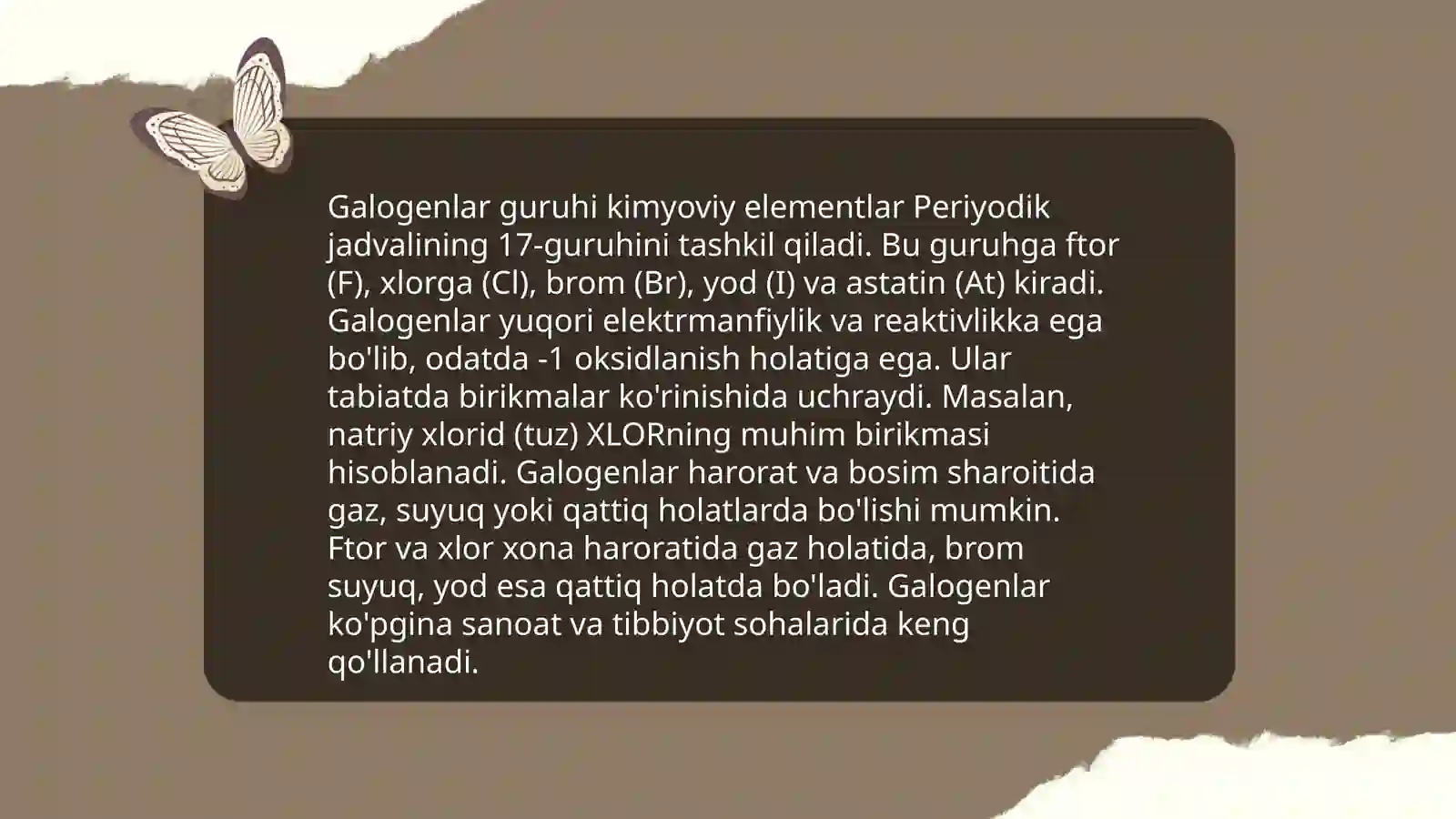 VIIA guruhi elementlari (galogenlar) 4