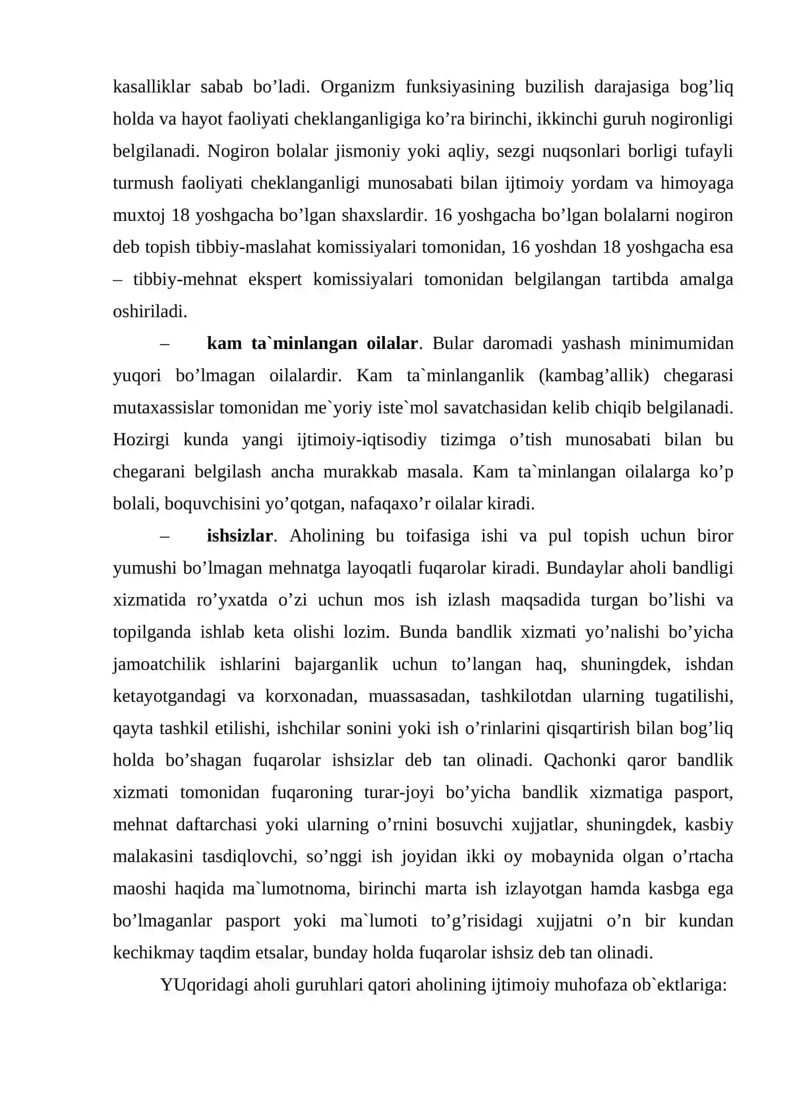 Аhоlini ijtimоiy muhоfаzа qilish tizimi 4