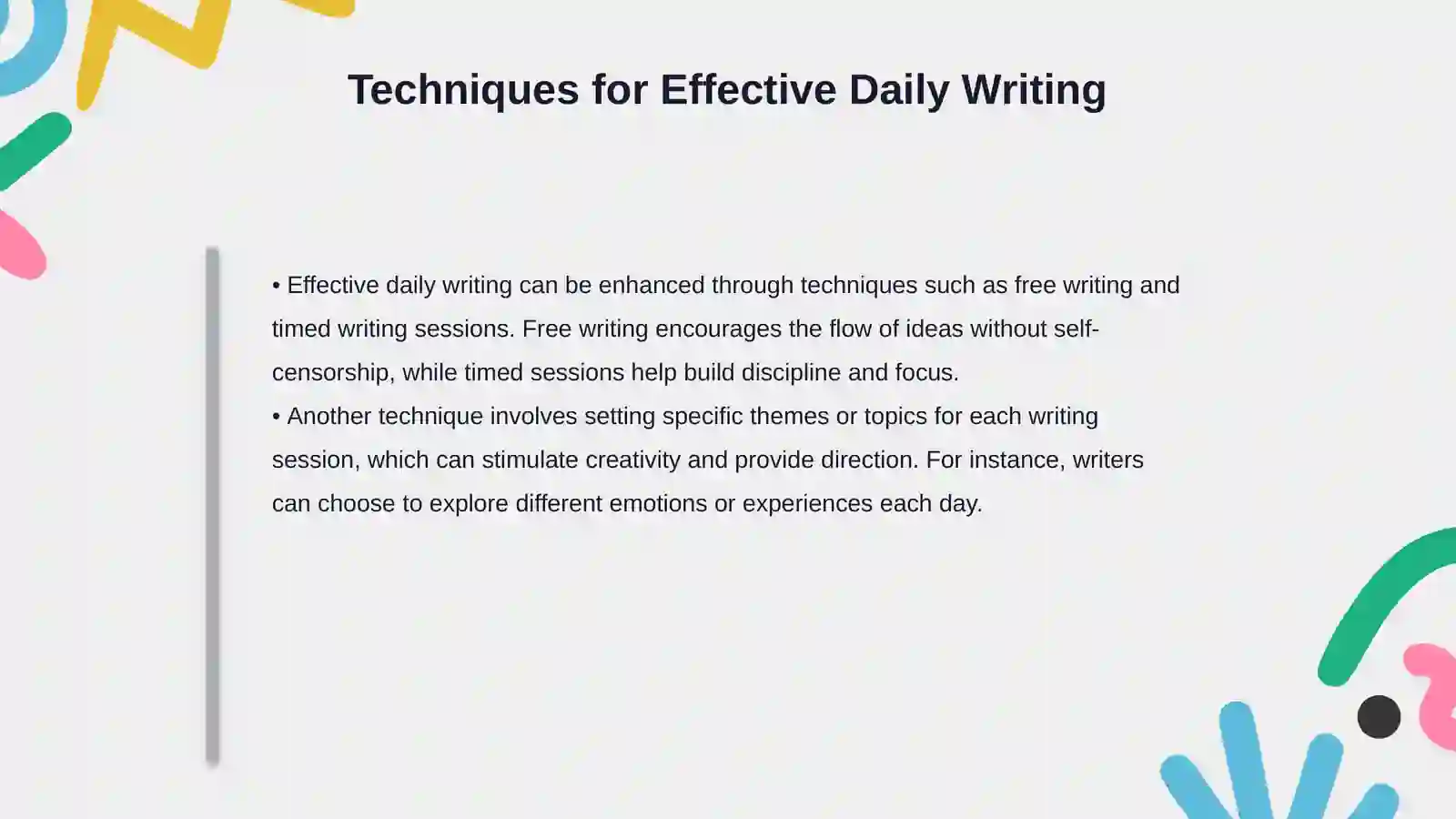 Daily writing 4