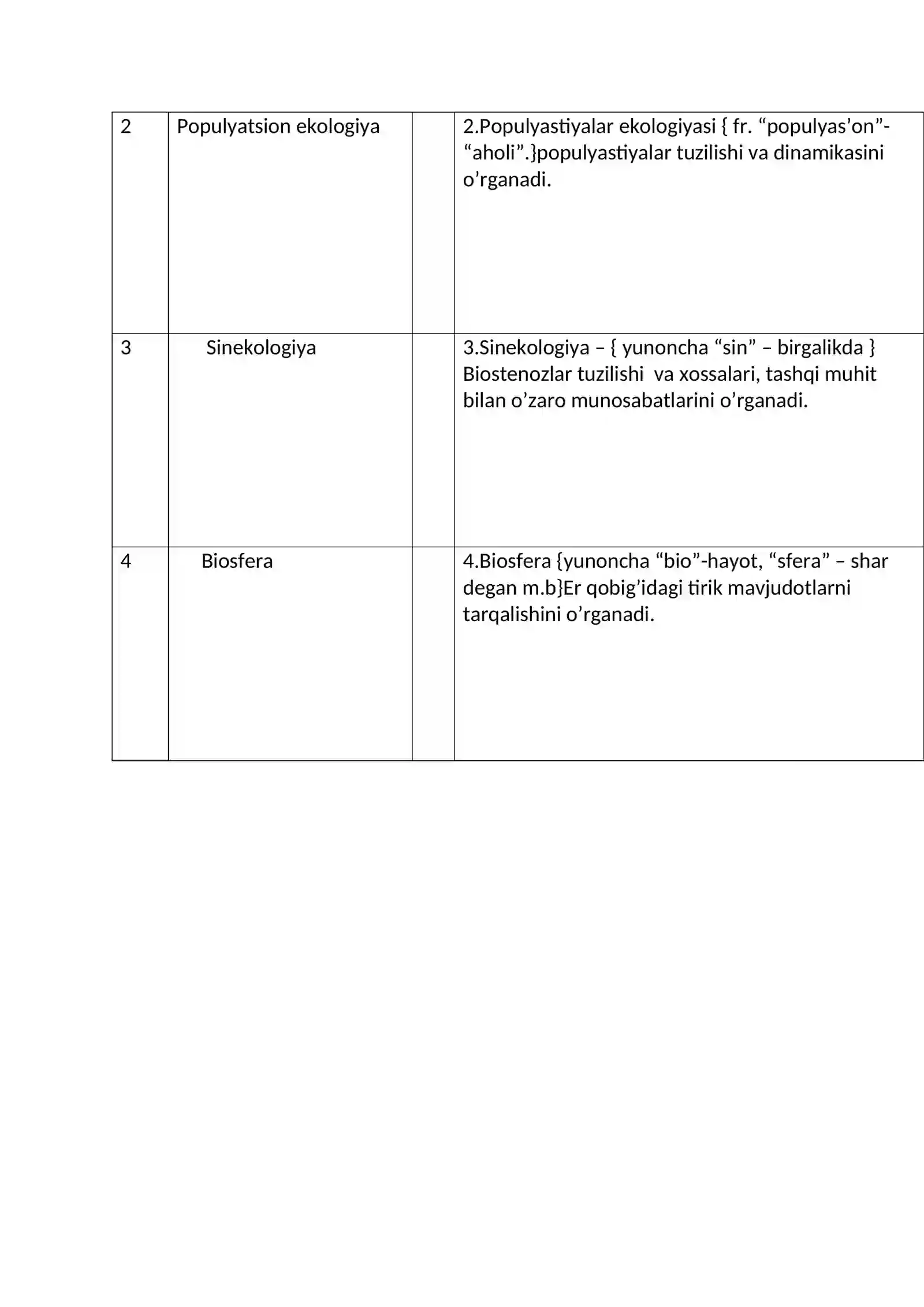 Atrof-muhit va ekologiyani muhofaza qilish asoslari va metodologiyasi 4
