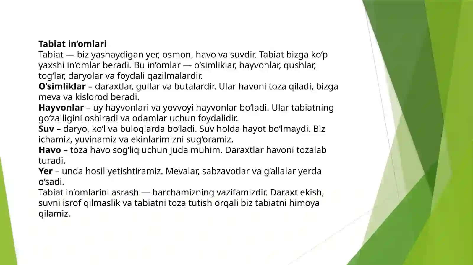 Tabiatin’omlari 4