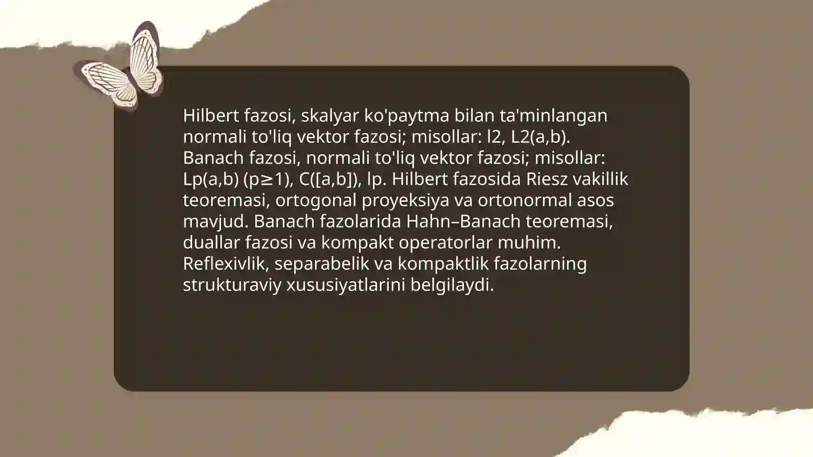 Funksional qiymatli taxlil 4