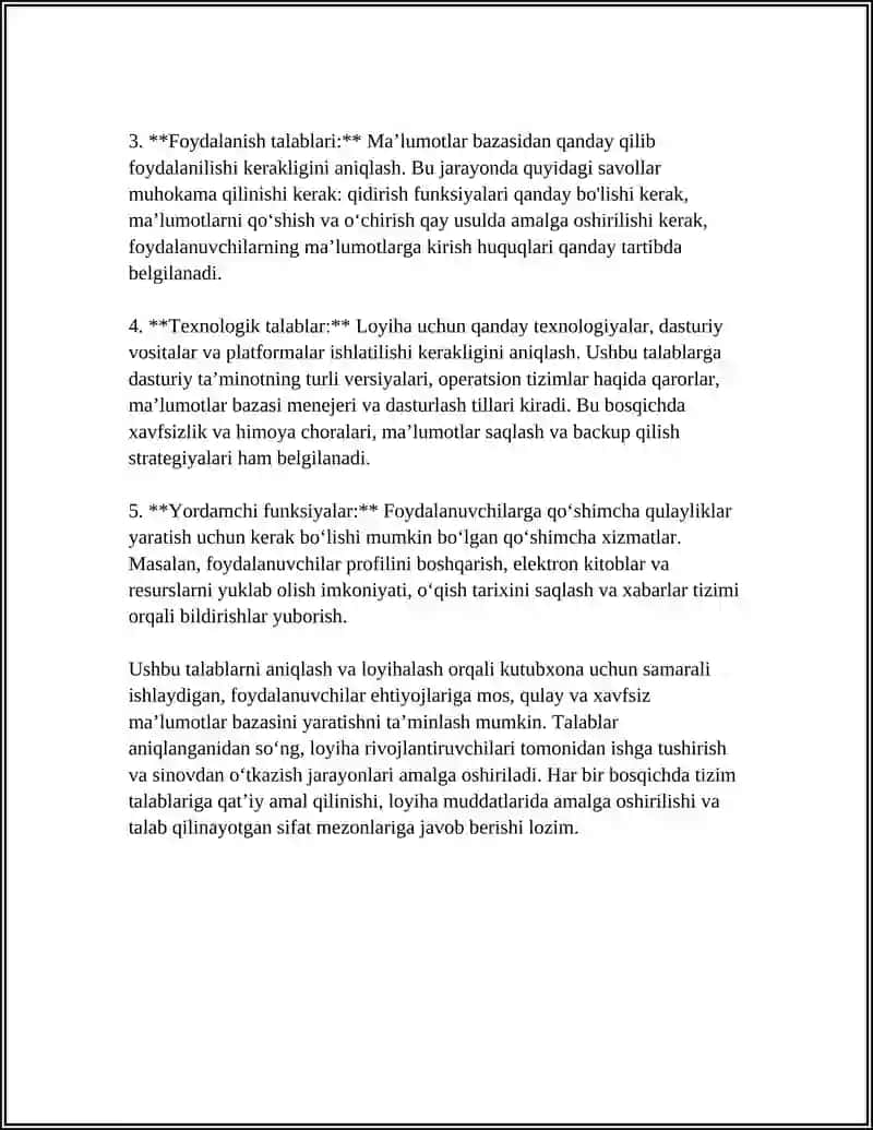 KUTUBXONA UCHUN MAʼLUMOTLAR BAZASINI YARATISH 4