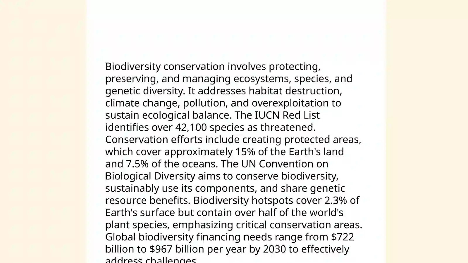 Ecology and environmental protection 4